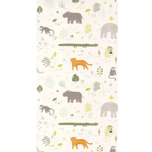 Casadeco Kindertapete Happy Dreams Savanne khaki