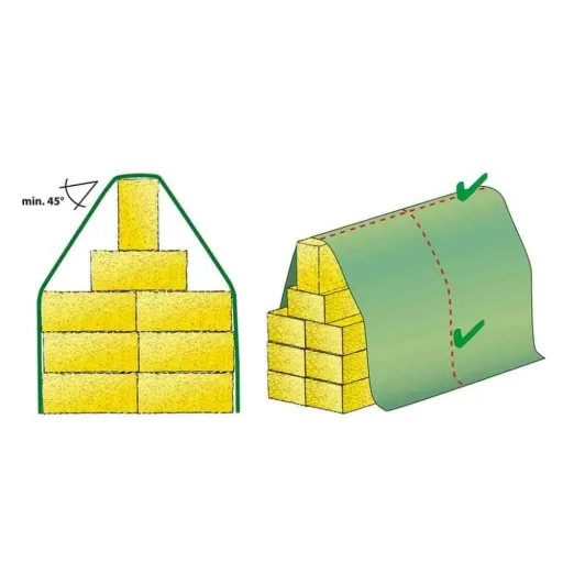 Schutzvlies, Strohvlies 140g/m², Gartenvlies, Winterschutzvlies