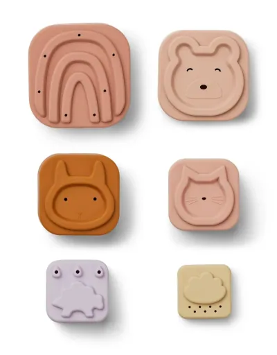 Liewood Stapelturm baby, Stapelbecherr - Zuzu, Farbe: Rose multi mix