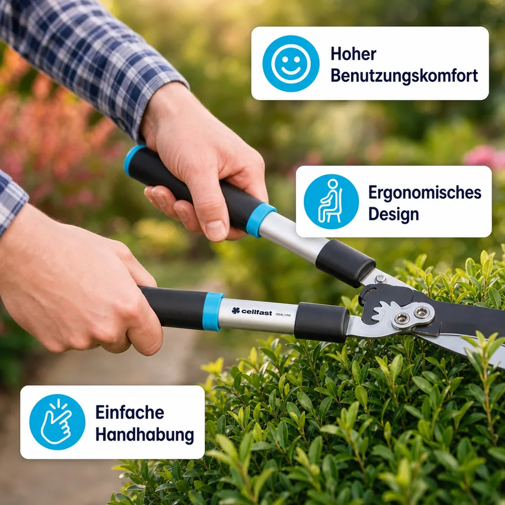 Einfache Heckenschere IDEAL
