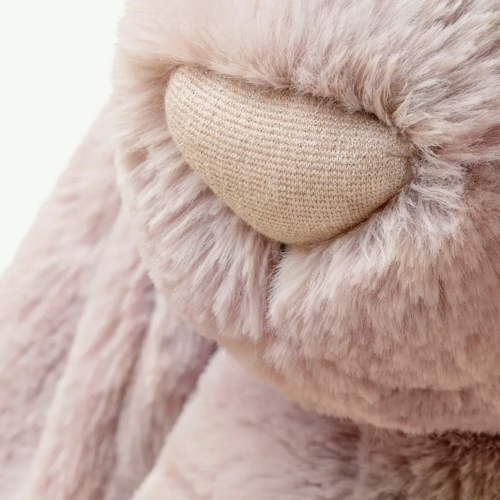 Jellycat Kuscheltier, Plüschtier, Stofftier - Bashful Luxe Bunny, Farbe: Rosa