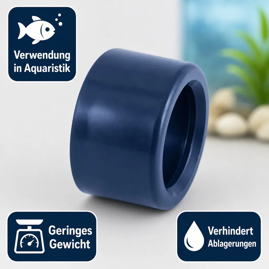 PVC Fitting Reduzierung, PVC-U Reduktion kurz, 50mm x 20mm, PN16