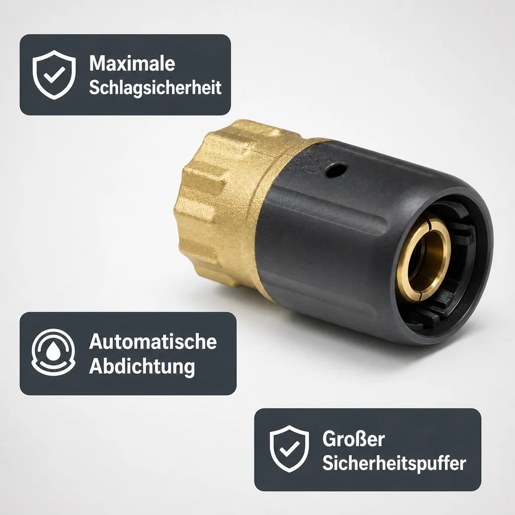Steckfitting Übergang 16 x 2 auf 1/2" IG