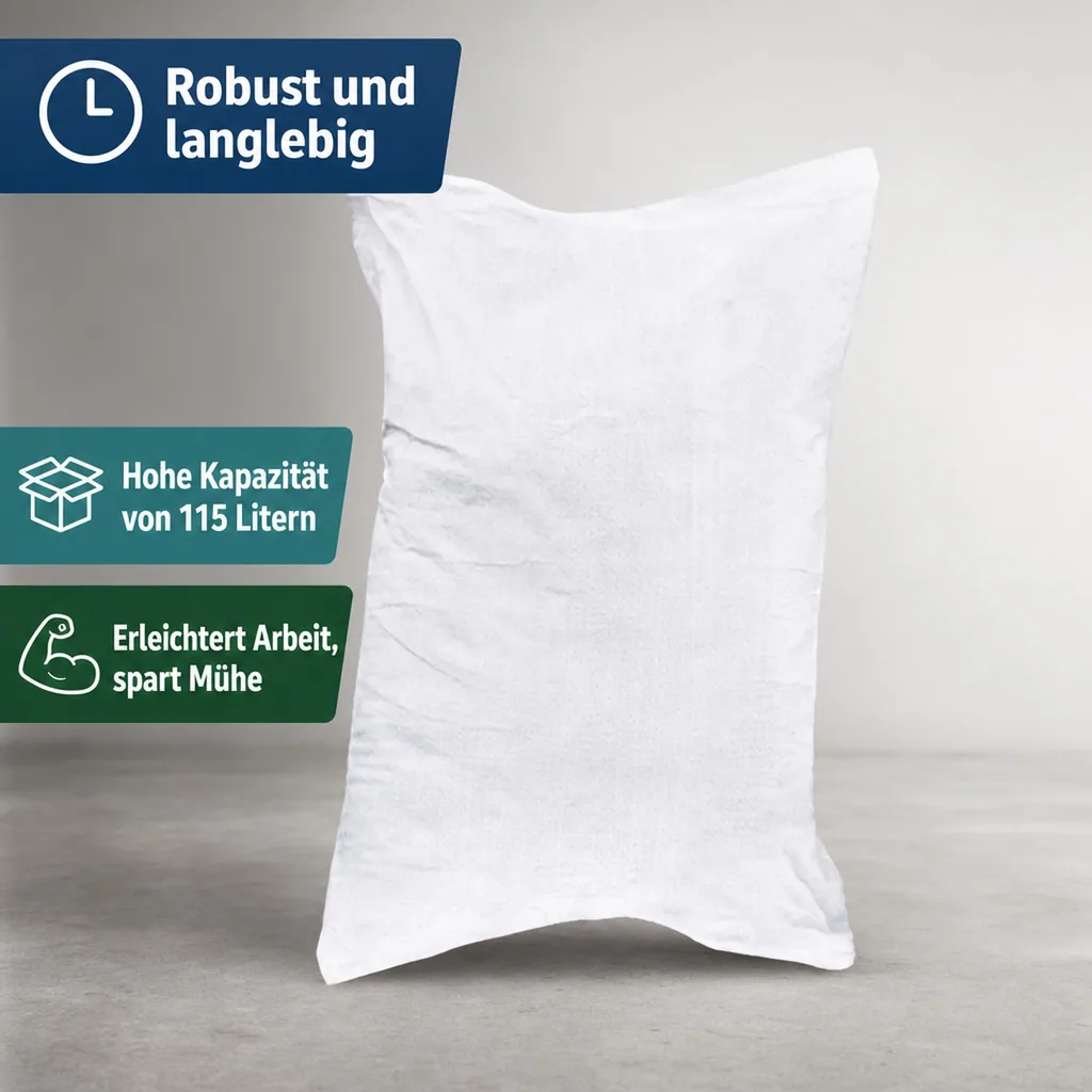 Gewebesack, PP Säcke, 70x110cm, Schuttsack, Bauschuttsack