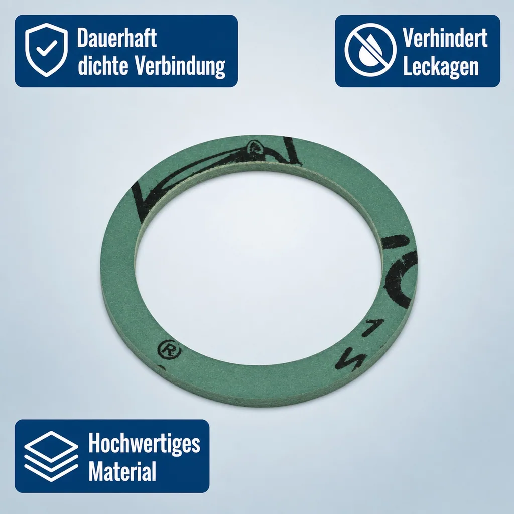 Dichtung 1 1/4 Zoll, Ersatzdichtung, Trinkwasser, Sanitär