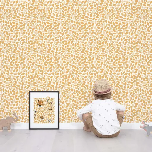 Lilipinso Poster Hide & Seek Tiger im Blättergetümmel orange