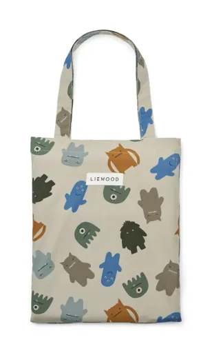 Liewood Bettwäsche, Bettdecken - Ingeborg, Farbe: Monsters blue mix