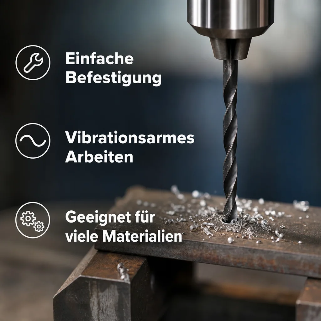 HSS Bohrer 6mm, Metallbohrer, Stahlbohrer, Spiralbohrer DIN 338