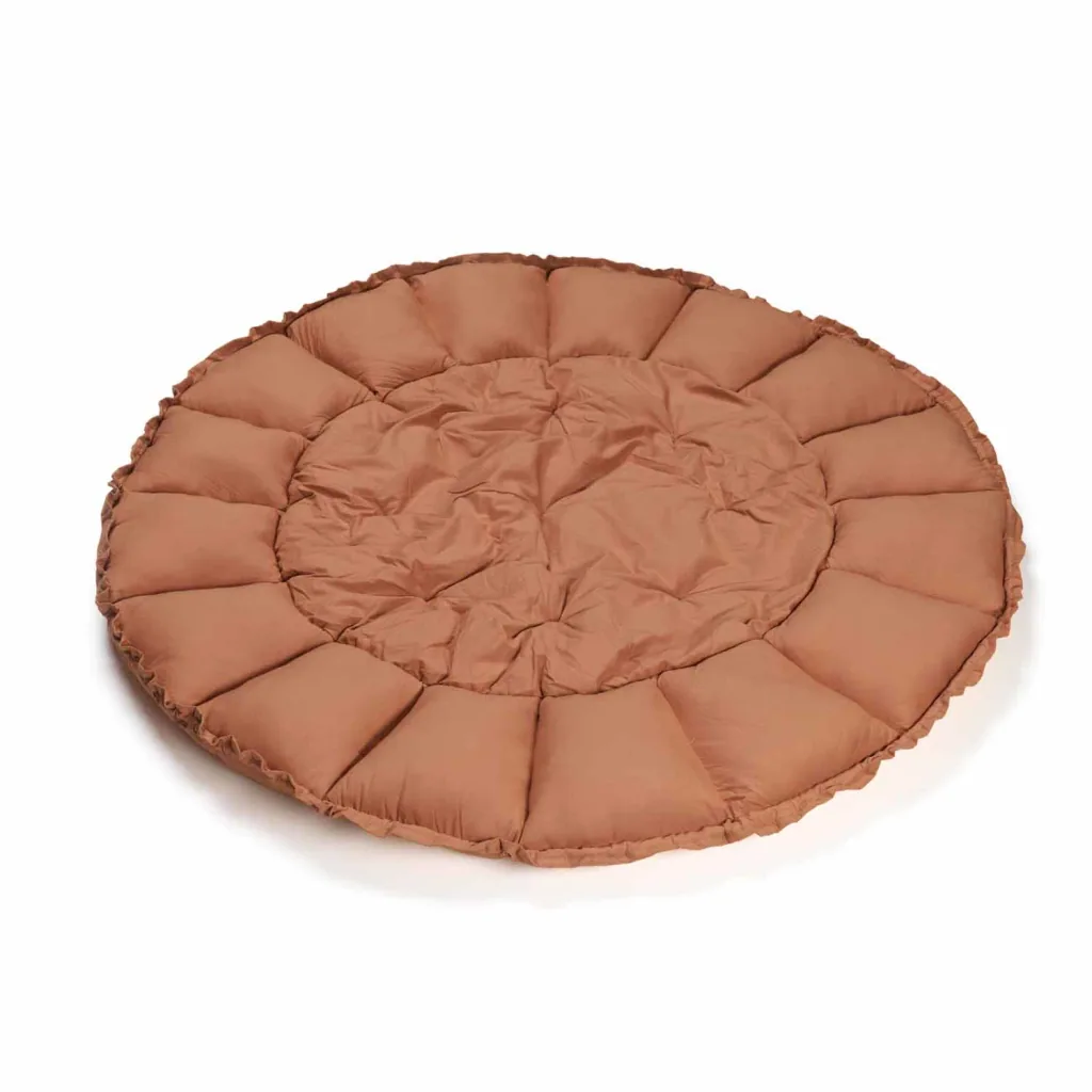Play&Go Kinderteppich, Spielteppich, Spielmatte - Blühen, Organic, Farbe: Bloom Tawny Braun