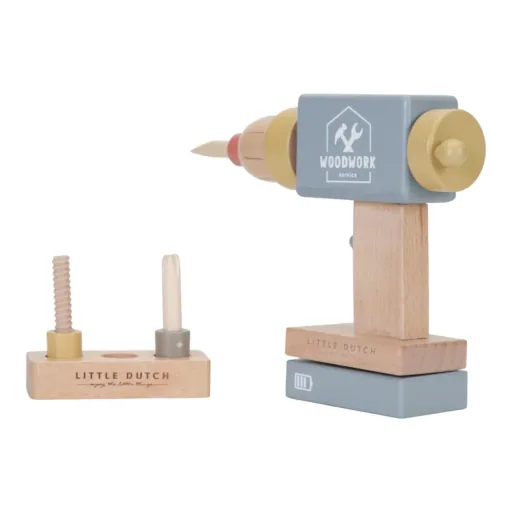 Little Dutch Holzspielzeug Bohrmaschine