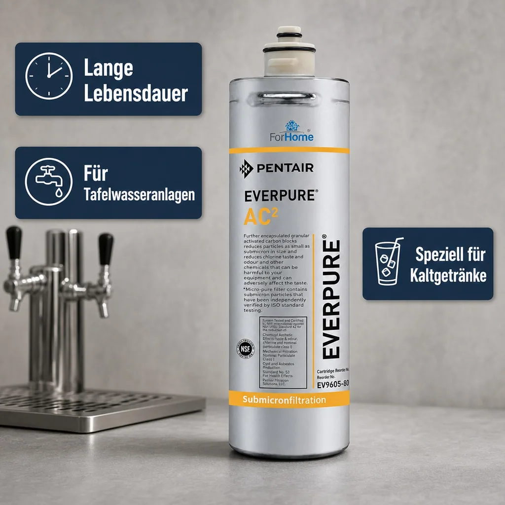 Wasserfilter, Filterpatrone - EVERPURE AC2 für Premiumwasser, Kaltgetränke