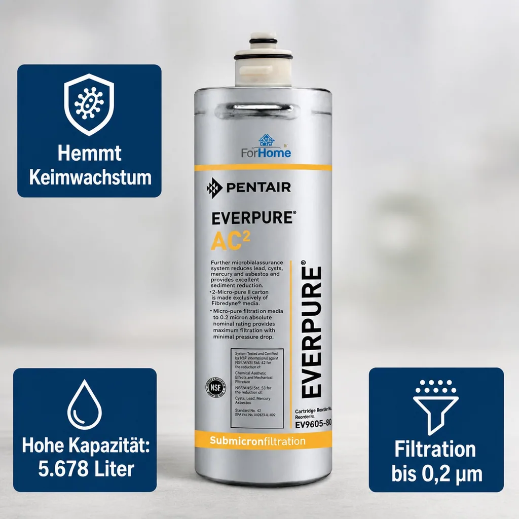Wasserfilter, Filterpatrone - EVERPURE AC2 für Premiumwasser, Kaltgetränke