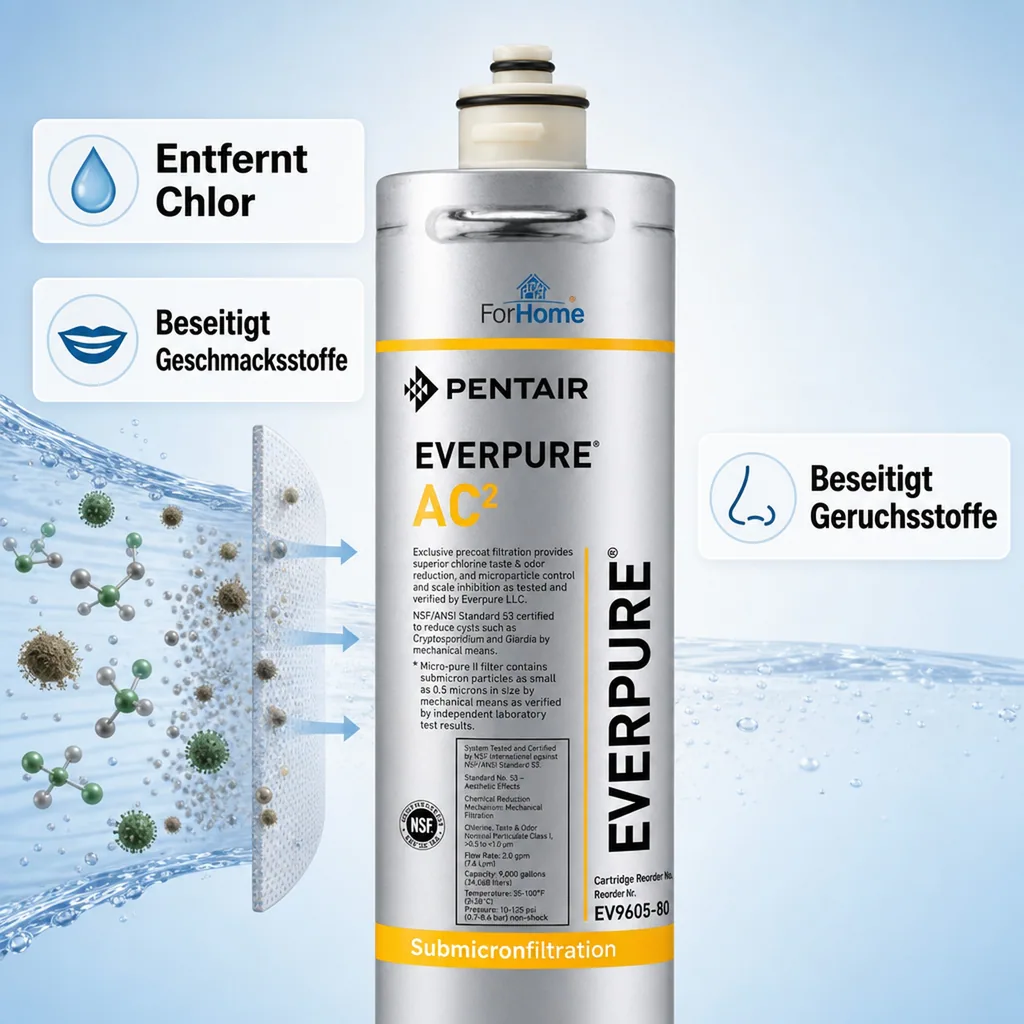 Wasserfilter, Filterpatrone - EVERPURE AC2 für Premiumwasser, Kaltgetränke