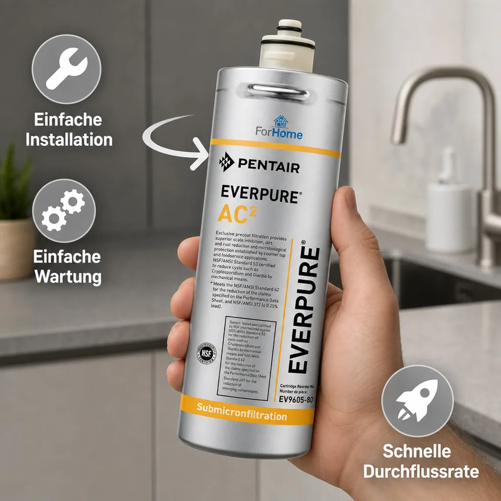 Wasserfilter, Filterpatrone - EVERPURE AC2 für Premiumwasser, Kaltgetränke