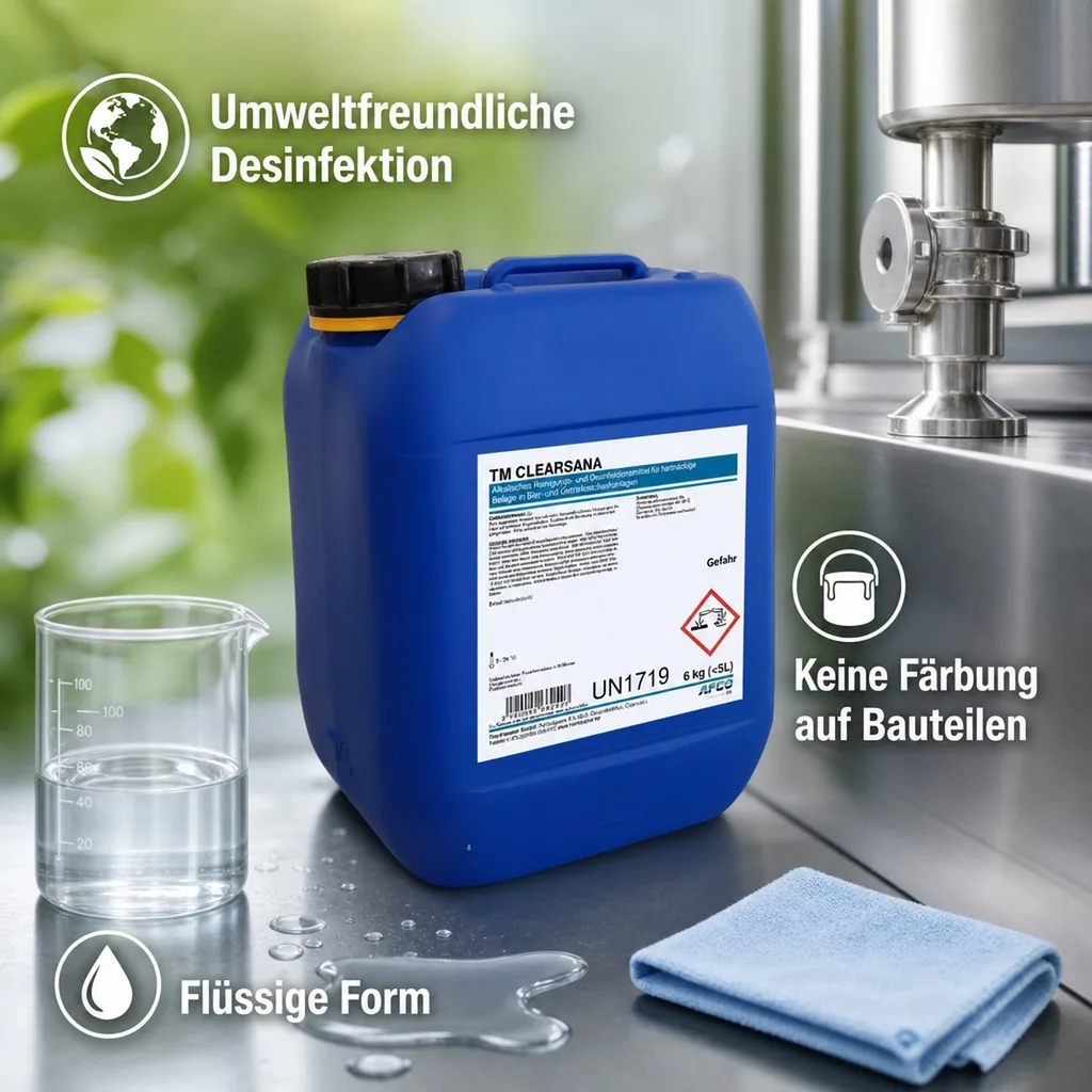 Reinigungsmittel - TM CLEARSANA flüssig 6 kg