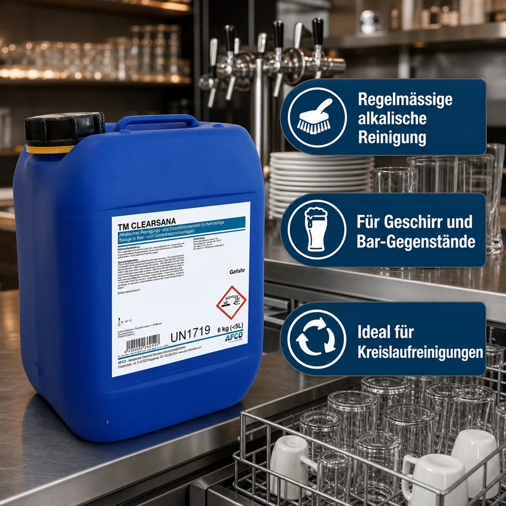 Reinigungsmittel - TM CLEARSANA flüssig 6 kg