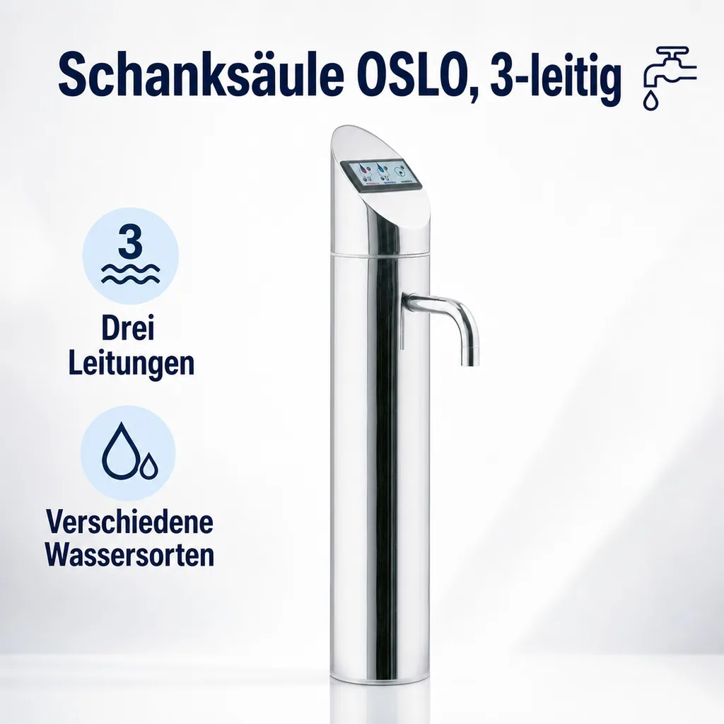 Schanksäule - OSLO, 3-leitig