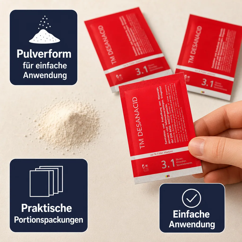 TM DESANACID - Preis pro Stück (45 g) - Chemische Leitungsreinigung