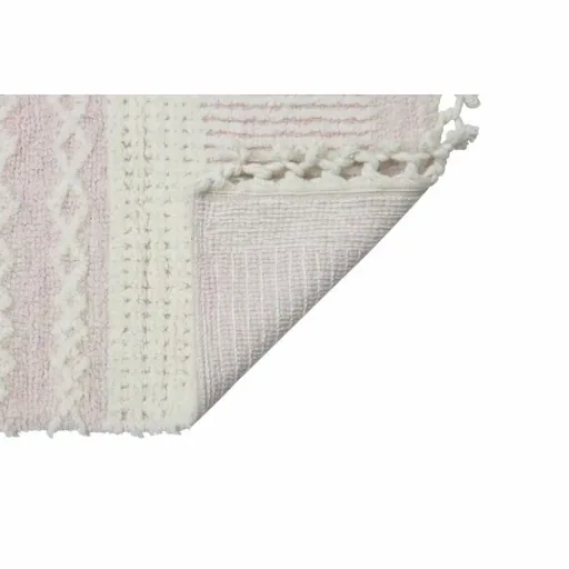 Lorena Canals waschbarer Wollteppich "Ari" rosa, Größe: 200 x 140 cm