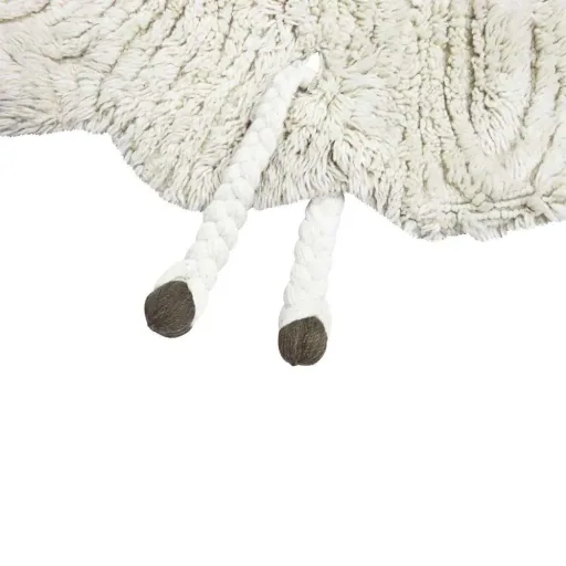 Lorena Canals waschbarer Wollteppich "Pink Nose Sheep"