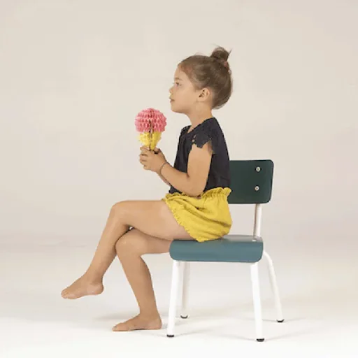 Gambettes Kinderstuhl "Little Suzie" blau grün
