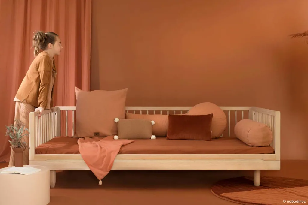 Nobodinoz Einzelbett "Pure" Erweiterung zum Sofabett
