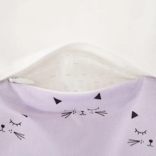 Träumeland Liebmich Baby Schlafsack, Schlummersack, Innenschlafsack - Schmusekatze, Grösse: 50/56