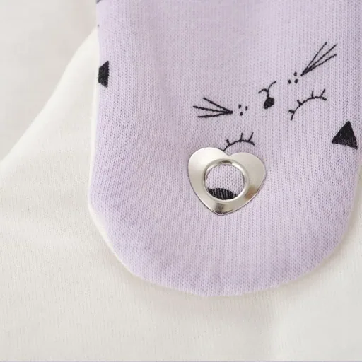 Träumeland Liebmich Baby Schlafsack, Schlummersack, Innenschlafsack - Schmusekatze, Grösse: 50/56