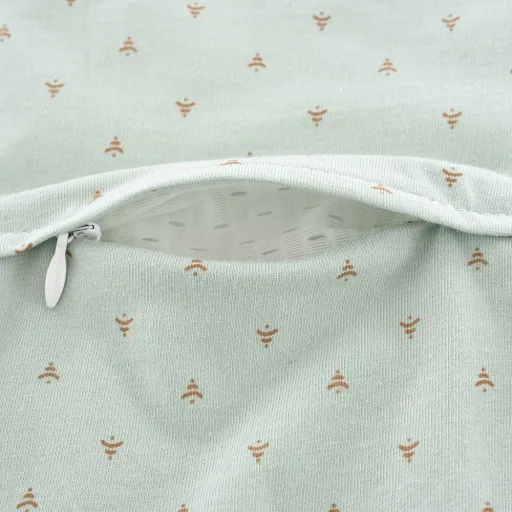 Träumeland Liebmich Baby Schlafsack, Schlummersack, Innenschlafsack - Twister grün, Grösse: 62/68