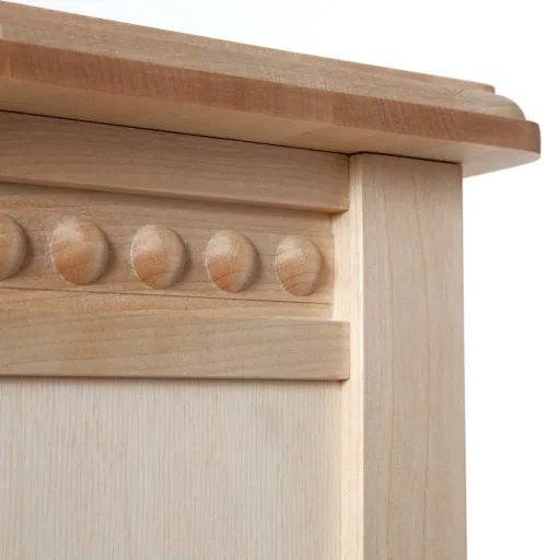 Gustavienne Schrank 1 türig natur