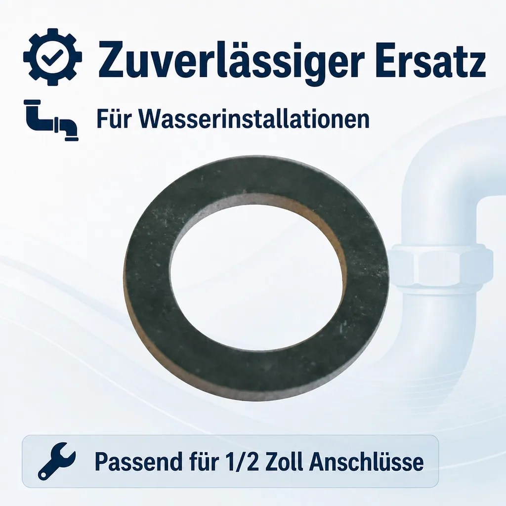 Ersatzdichtung DVGW 1/2"