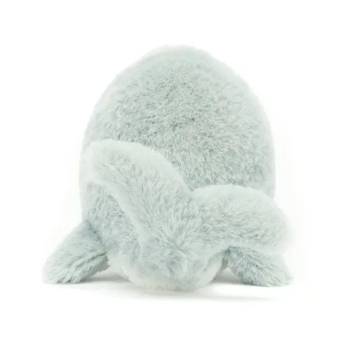 Jellycat Kuscheltier, Plüschtier, Stofftier - Wavelly Whale, Farbe: grau