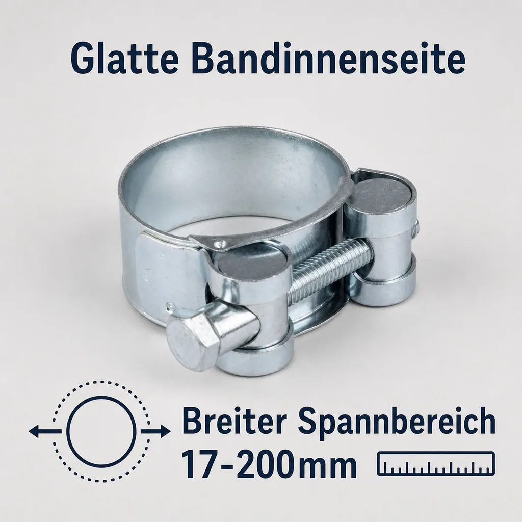 W1 Spannbacken-/ Gelenkbolzschellen 74-79mm