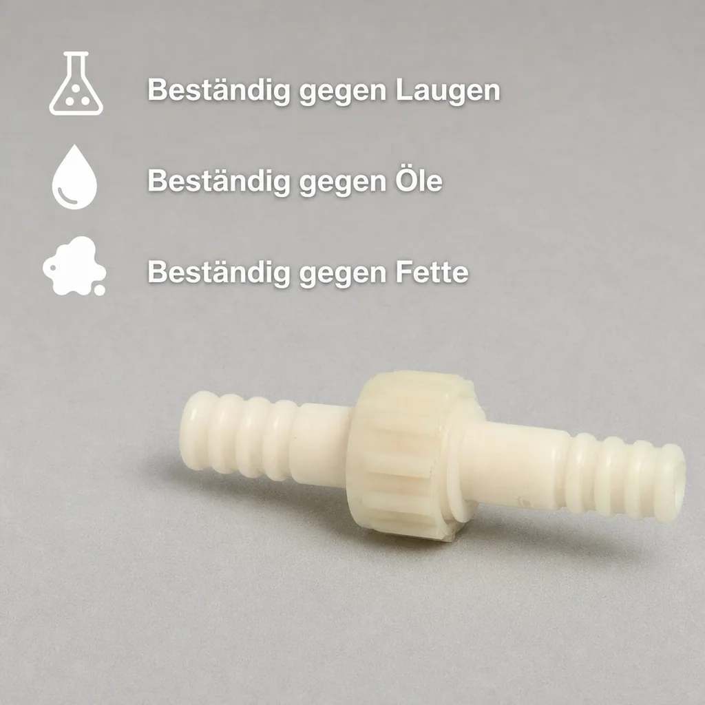 Schlauchverbinder Kunststoff 3/3 Kupplung Tülle 13 mm