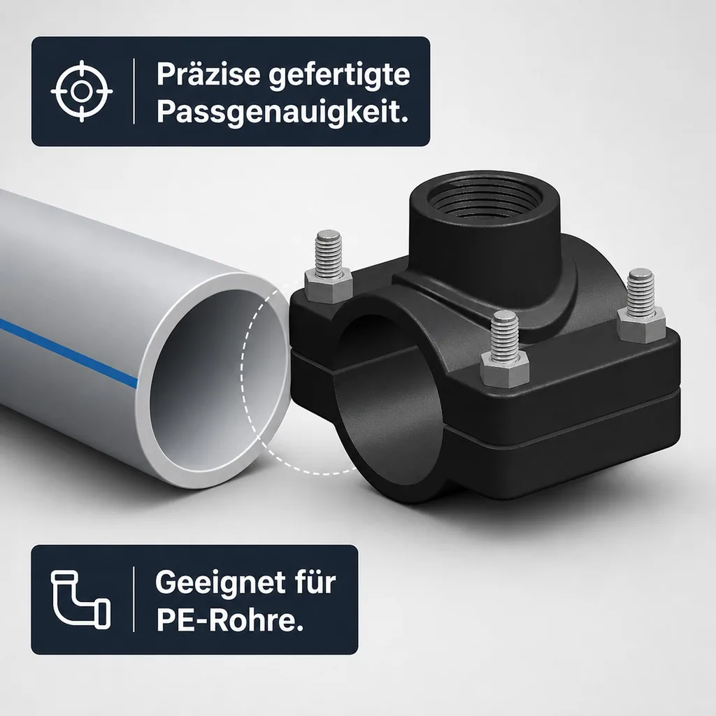 PP Anbohrschelle 63 x 1 1/4"