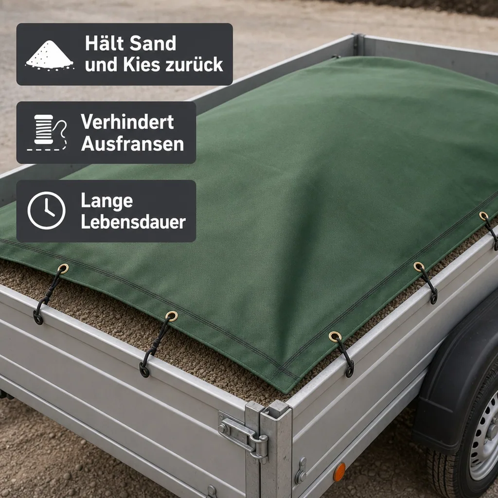 Anhängernetz, Containernetz, Ladungssicherungsnetz, 3,2 x 4,5 m (14,4m²)