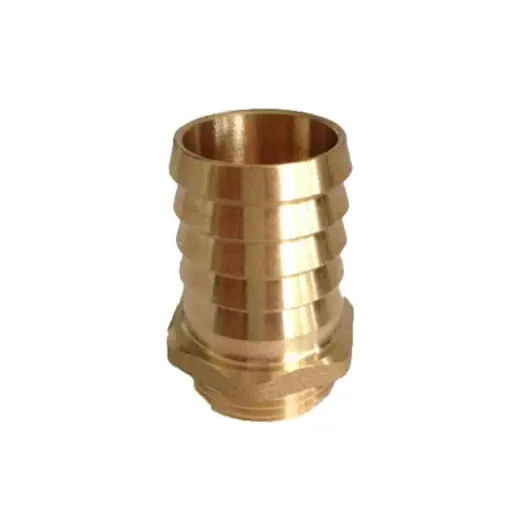 Schlauchstutzen Messing, 1 Zoll, 32mm Schlauchtülle, Außengewinde