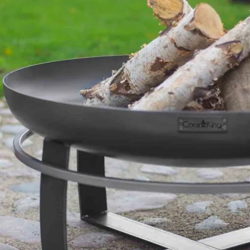Feuerschale 80 cm Stahl Garten, zum Grillen