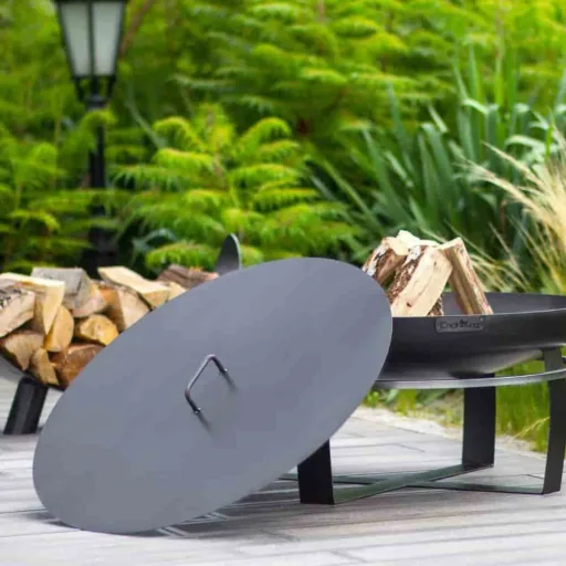 Feuerschale 80 cm Stahl Garten, zum Grillen