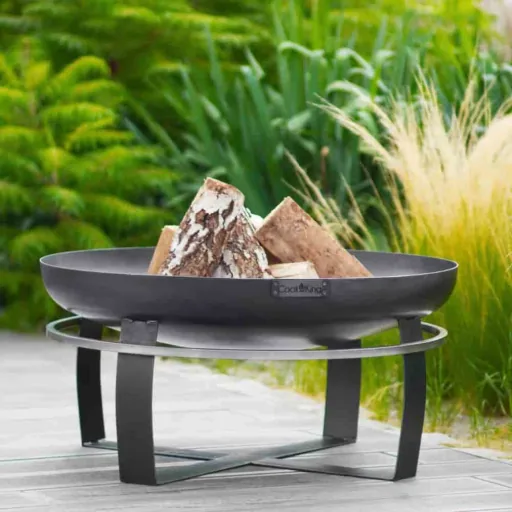 Feuerschale 80 cm Stahl Garten, zum Grillen