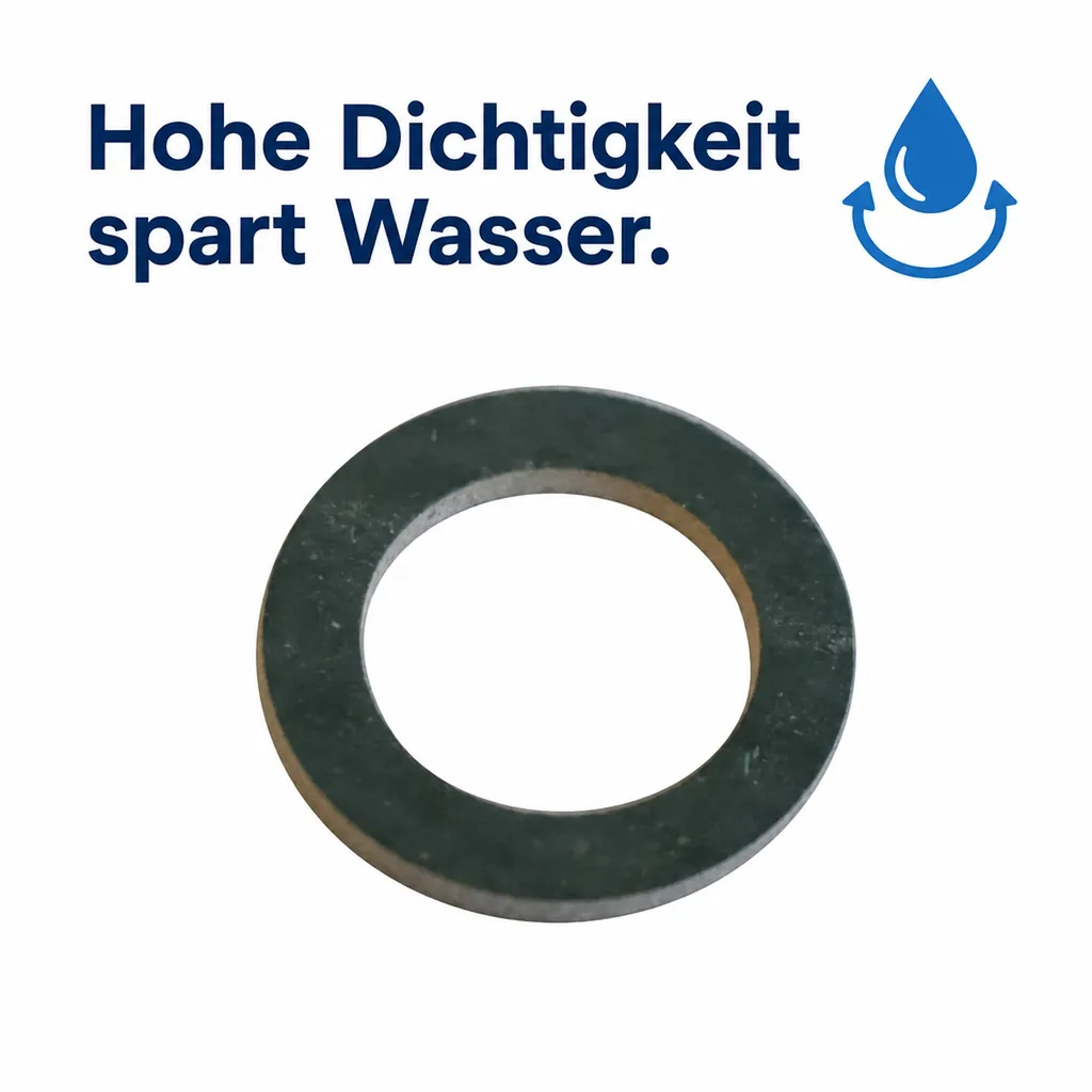 3/8 Dichtung, Ersatzdichtung, DVGW Zulassung, Trinkwasser, Sanitär
