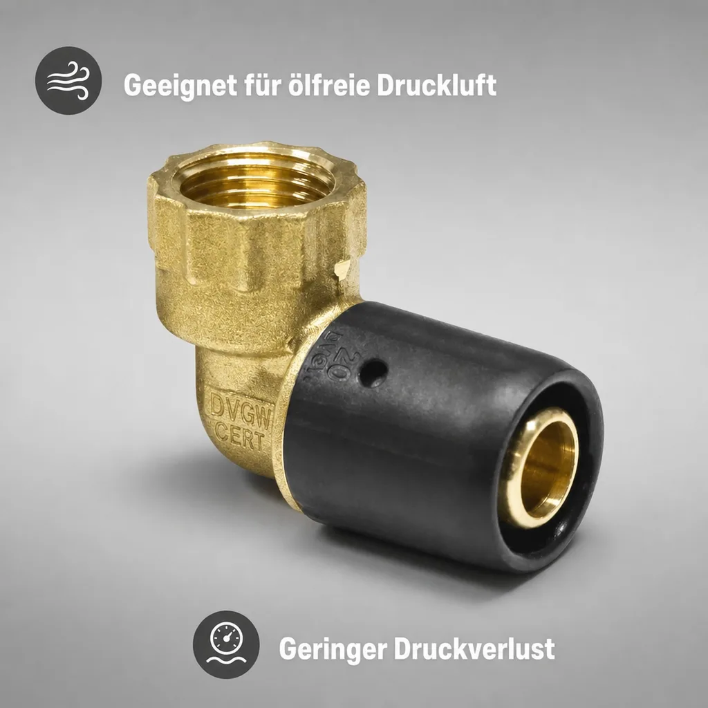 Steckfitting Winkel 16 x 2 auf 3/4" IG
