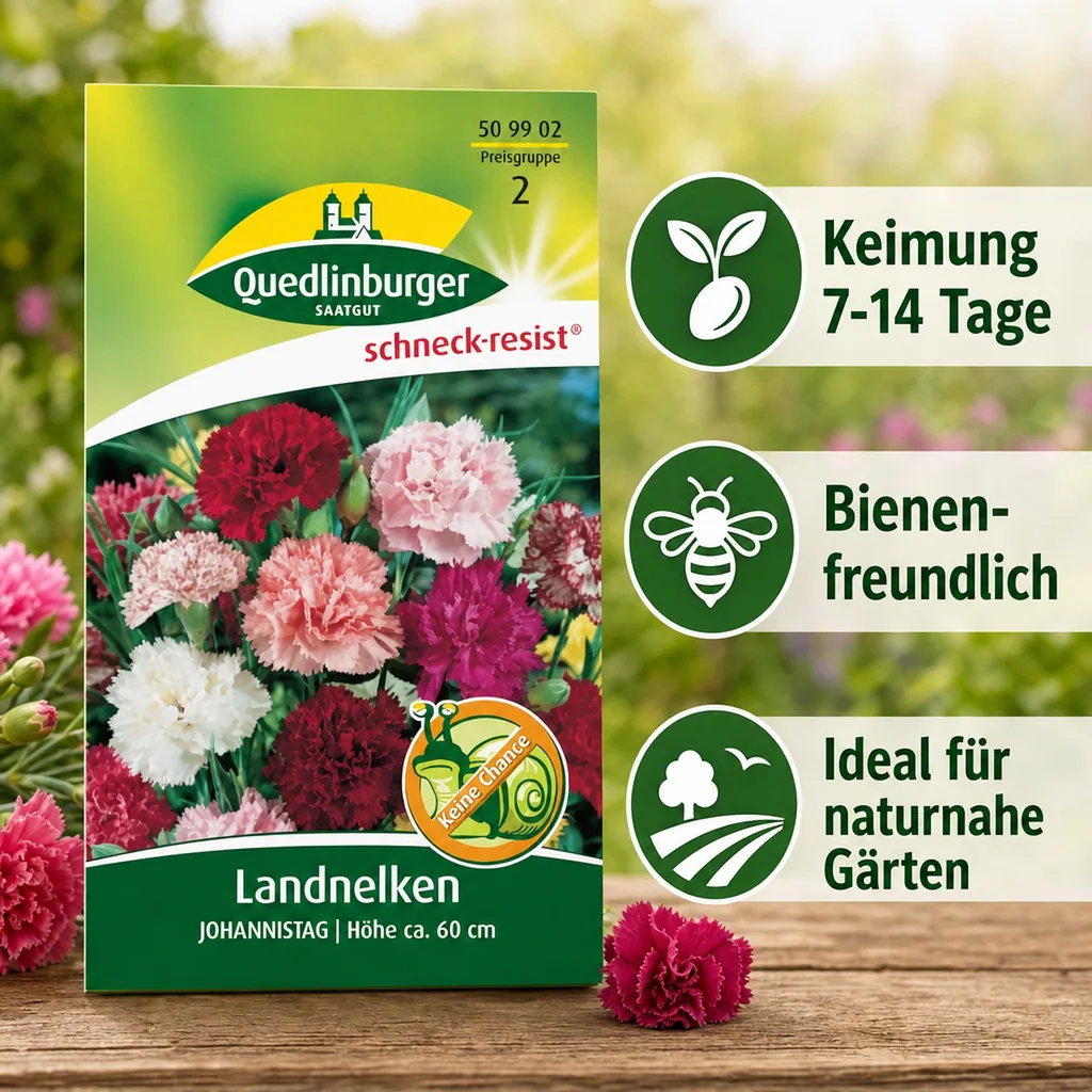 Landnelke kaufen, Johannistag, Nelken Samen, Sommerblumen