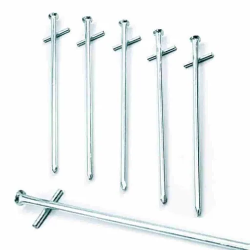 Felsbodenhering 5er Set, 23cm, Stahl verzinkt