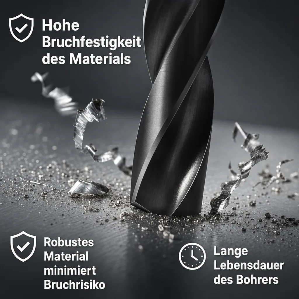 Spiralbohrer, HSS Bohrer DIN 338, 15,5mm, reduzierter Schaft