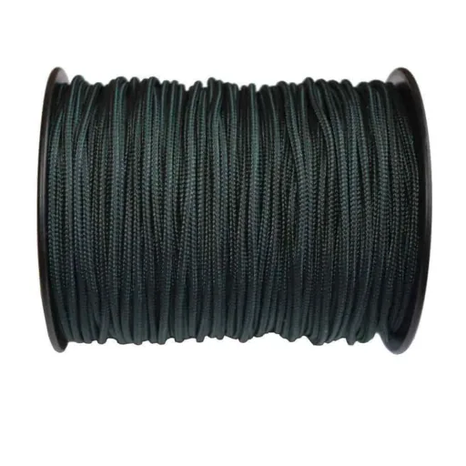 PP Kordel, 2,5mm, schwarzgrün, 160m, geflochten, reißfest