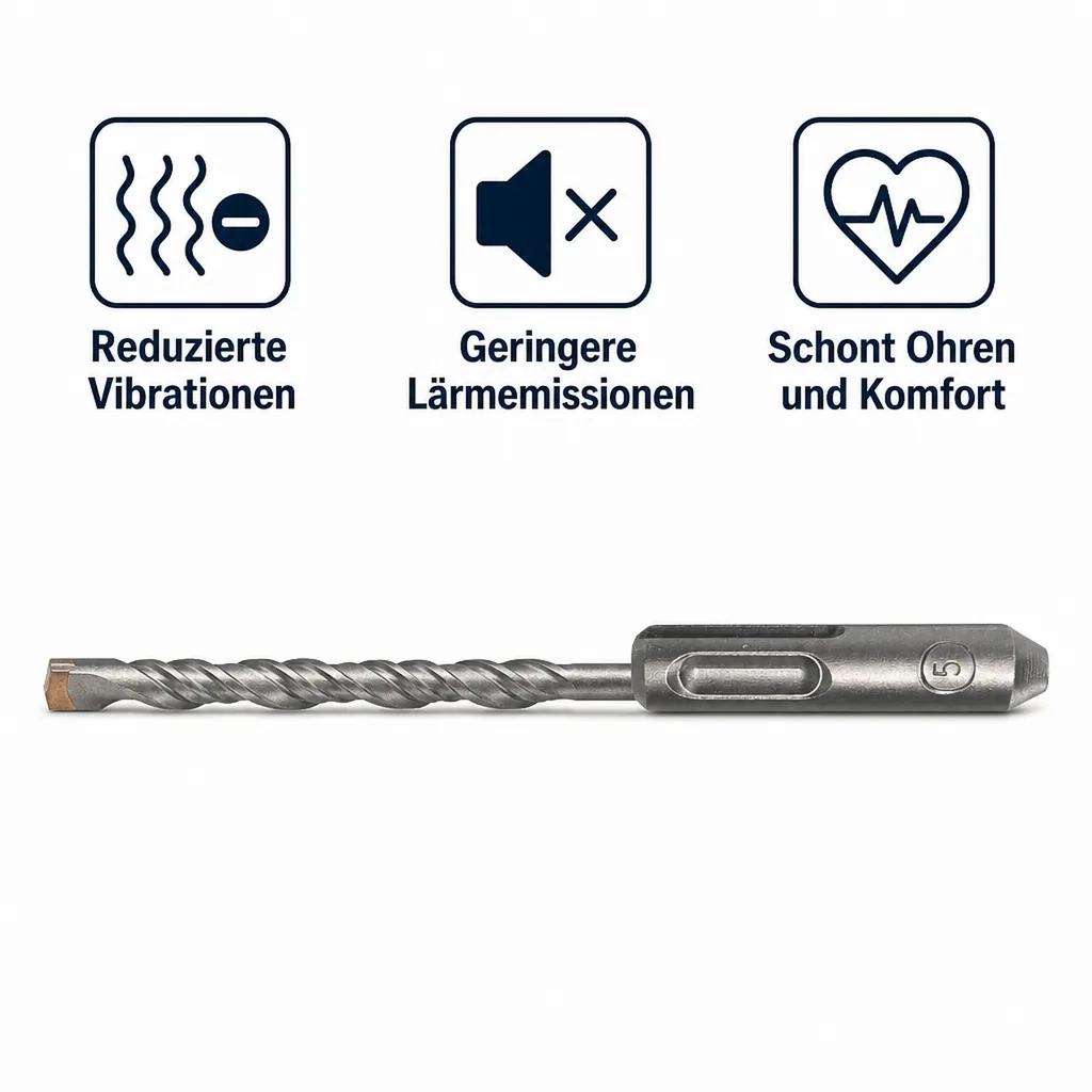Hammerbohrer SDS Plus 8mm, Betonbohrer, Steinbohrer