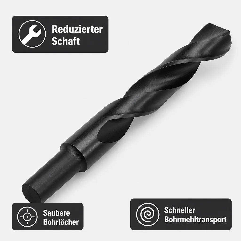Spiralbohrer, HSS Bohrer, DIN 338, 11,5mm, reduzierter Schaft