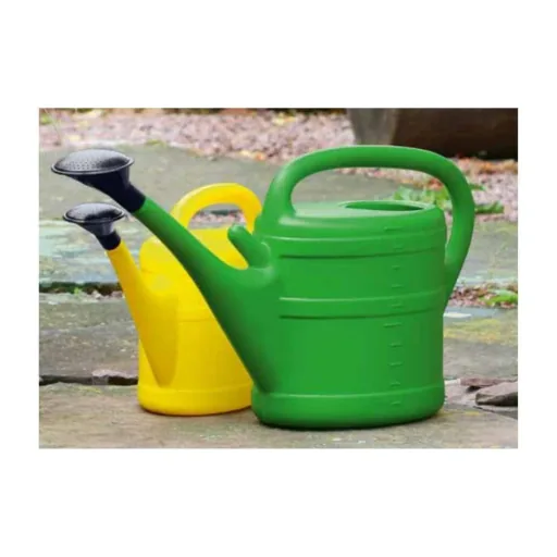 Gießkanne 10 Liter, anthrazit, Kunststoff, Garten, mit Brause