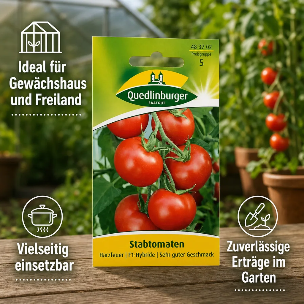 Tomatensamen, Stabtomate Harzfeuer F1